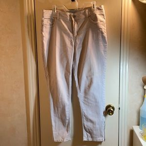 SO SLIMMING By Chico's. Zippers at ankles